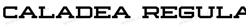 Caladea Regular字体转换